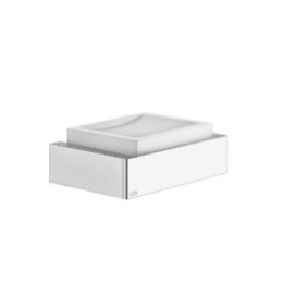 Mydelniczka GESSI RETTANGOLO biała/chrom 20801031