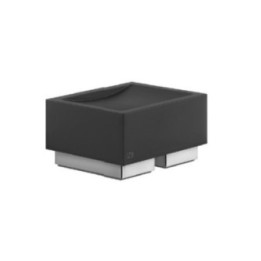 Mydelniczka GESSI RETTANGOLO czarna/chrom 20826031