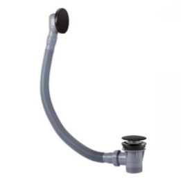 Syfon wannowy z przelewem i korkiem Ø 72 mm CLICK‑CLACK 03453420OR