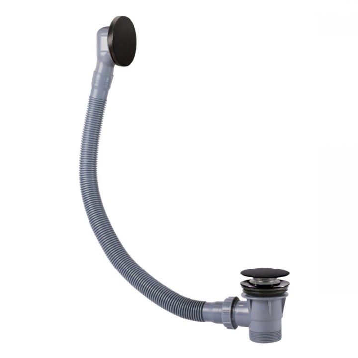 Syfon wannowy z przelewem i korkiem Ø 72 mm CLICK‑CLACK 03453420OR