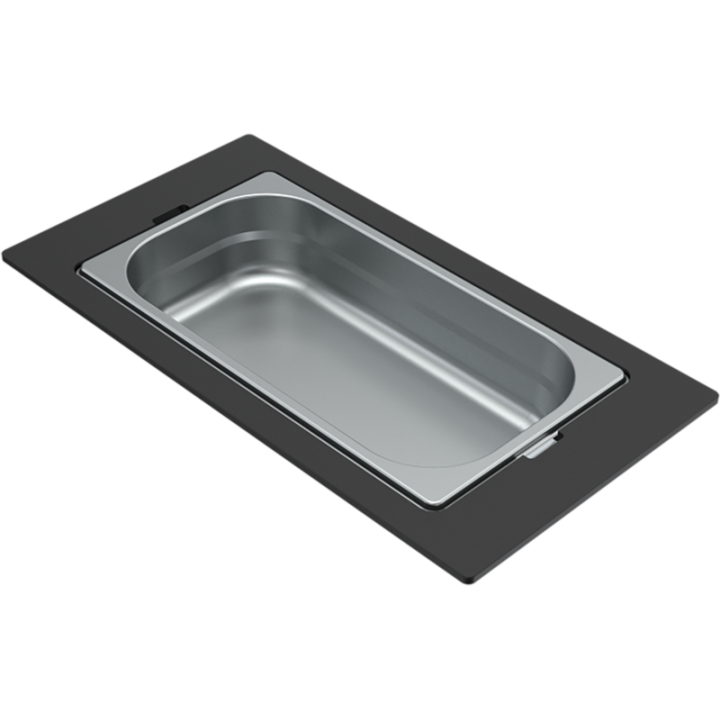 ZESTAW ELLECI GOURMET QUADRA I ZEN 1/3 STAL KF041065IN