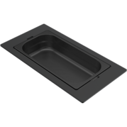 ZESTAW ELLECI GOURMET QUADRA I ZEN 1/3 CZARNY KF041065BK
