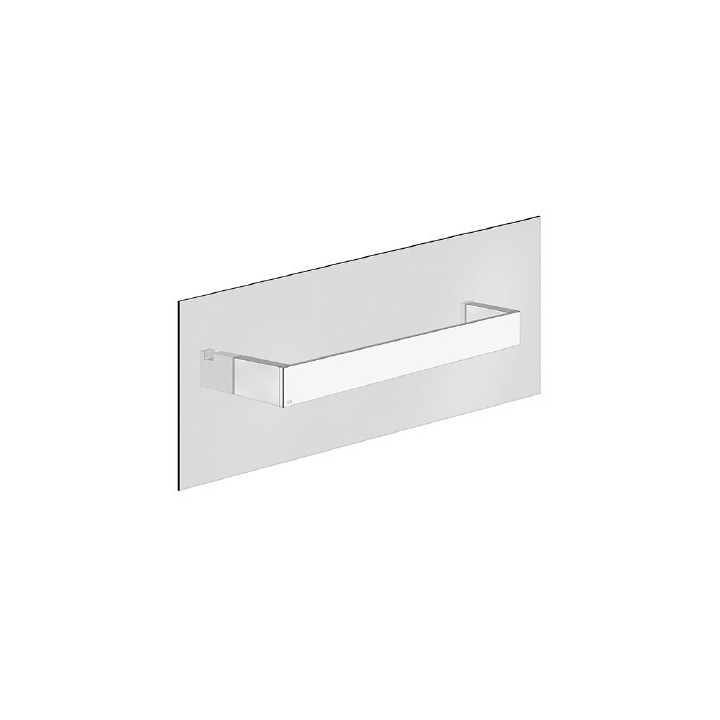 Wieszak na ręcznik 30 cm GESSI RETTANGOLO montowany na szkle chrom 20961031