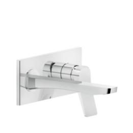 Bateria umywalkowa podtynkowa z wylewką 21,5 cm GESSI RILIEVO chrom 59089031