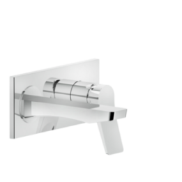 Bateria umywalkowa podtynkowa z wylewką 17,5 cm GESSI RILIEVO chrom 59092031