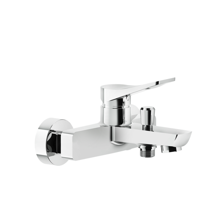 Bateria wannowa ścienna GESSI RILIEVO chrom 59013031