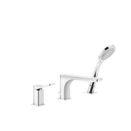 Bateria wannowa 3-otworowa GESSI RILIEVO chrom 59037031