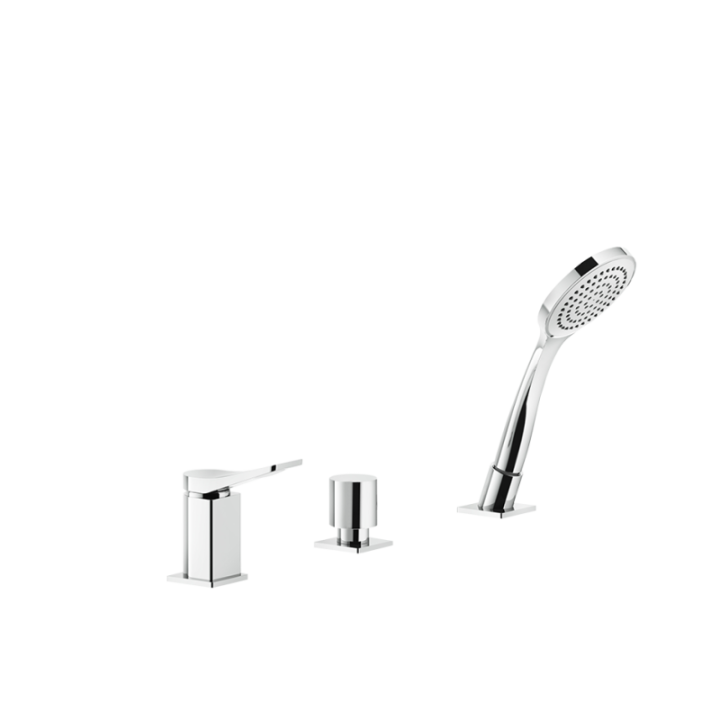 Bateria wannowa 3-otworowa GESSI RILIEVO chrom 59043031