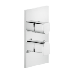 Bateria natryskowa 1-drożna podtynkowa termostatyczna GESSI RILIEVO chrom 59132031