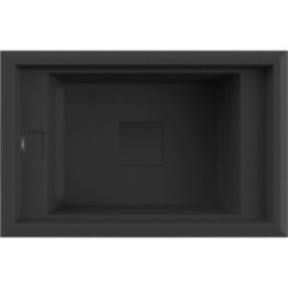 ZLEWOZMYWAK ELLECI VALUE 130 WPUSZCZANY W BLAT NERO LGV13040