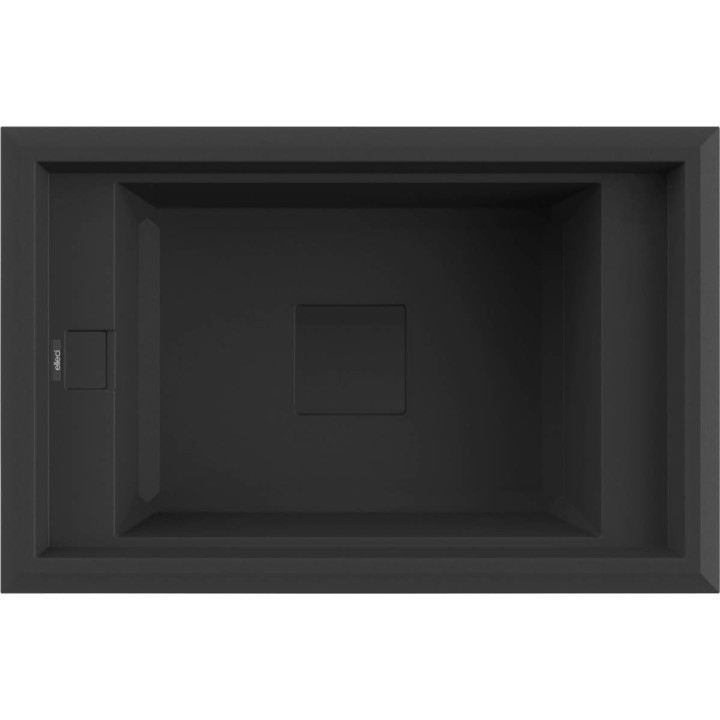 ZLEWOZMYWAK ELLECI VALUE 130 WPUSZCZANY W BLAT NERO LGV13040