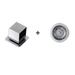 KOREK AUTOMATYCZNY ELLECI CUBE STAL ASP17000