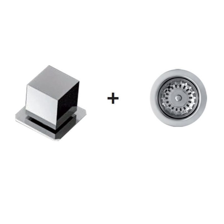 KOREK AUTOMATYCZNY ELLECI CUBE STAL ASP17000