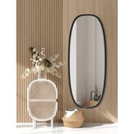 LUSTRO DOLIO – CZARNE OWALNE 60x170cm GieraDesign DOL/B/60x170
