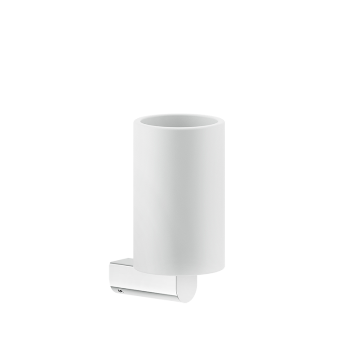 Kubek GESSI RILIEVO biały/chrom 59507031
