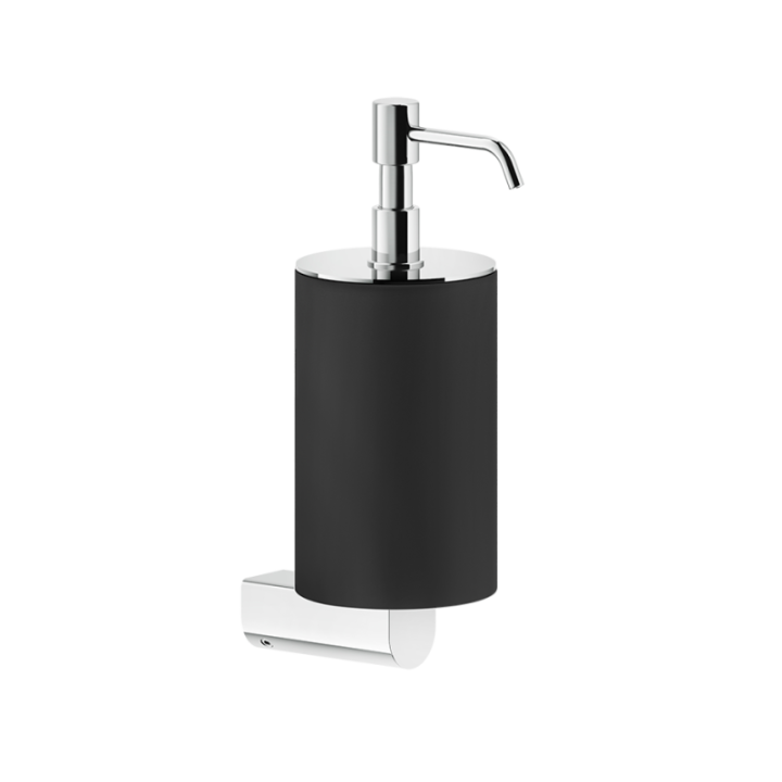 Dozownik do mydła GESSI RILIEVO czarny/chrom 59514031
