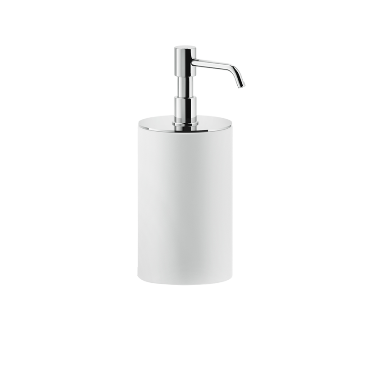 Dozownik do mydła GESSI RILIEVO biały/chrom 59537031