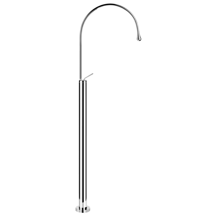 Bateria umywalkowa wolnostojąca wysoka GESSI GOCCIA chrom 33628031