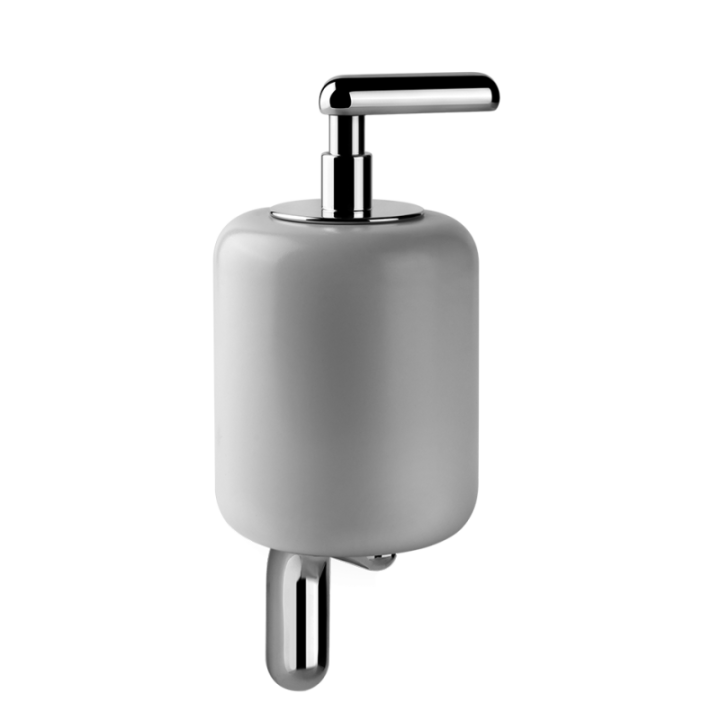 Dozownik do mydła GESSI GOCCIA biały/chrom 38013031