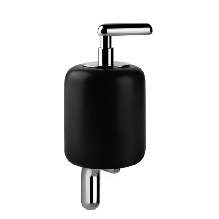 Dozownik do mydła GESSI GOCCIA czarny/chrom 38014031