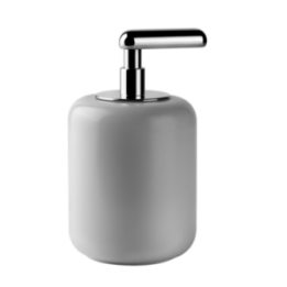 Dozownik do mydła GESSI GOCCIA biały/chrom 38037031
