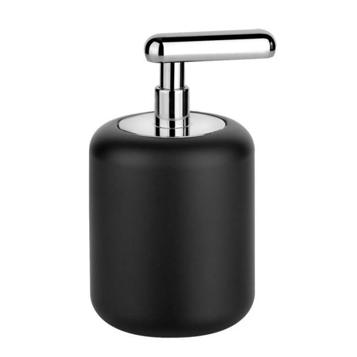 Dozownik do mydła GESSI GOCCIA czarny/chrom 38038031