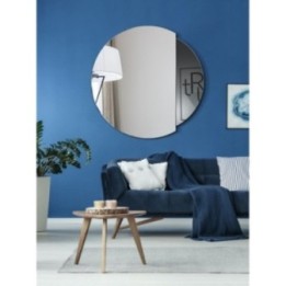 LUSTRO NOWOCZESNE ECLIPSE grafitowy 70cm GieraDesign ECP/GR/70