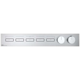 Bateria natryskowa termostatyczna z pięcioma funkcjami GESSI HI-FI LINEAR chrom 63018031