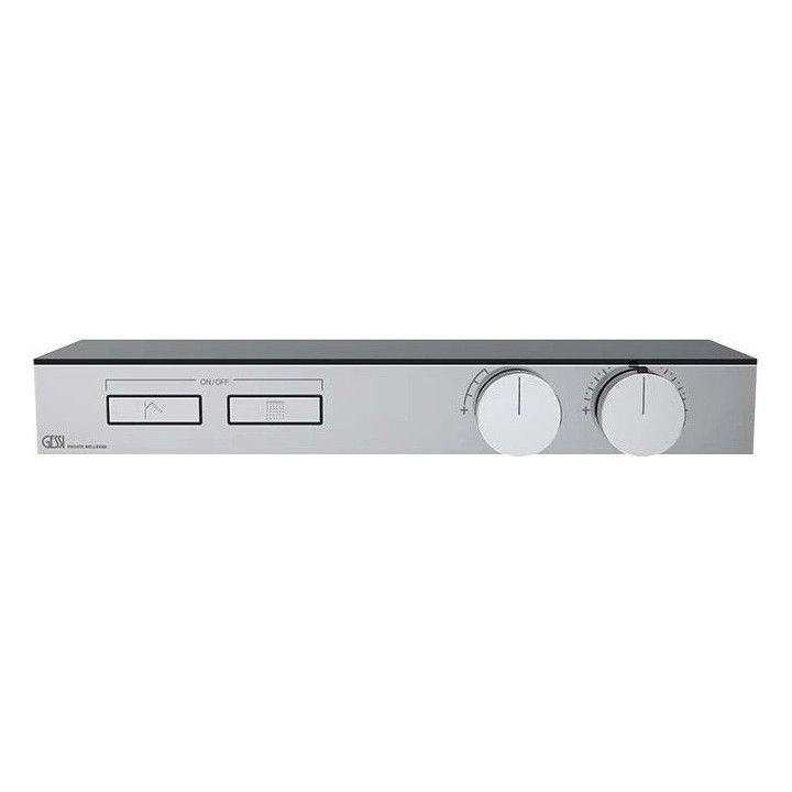 Bateria natryskowa termostatyczna z dwiema funkcjami GESSI HI-FI SHELF chrom 63022031