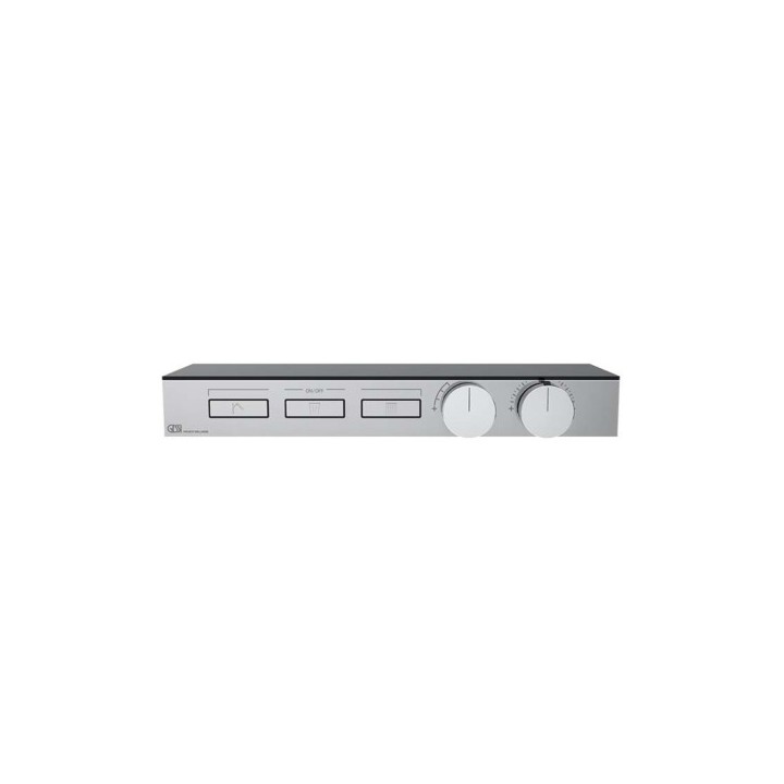 Bateria natryskowa termostatyczna z trzema funkcjami GESSI HI-FI SHELF chrom 63024031