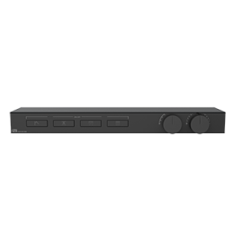 Bateria natryskowa termostatyczna z czterema funkcjami GESSI HI-FI SHELF chrom 63026031