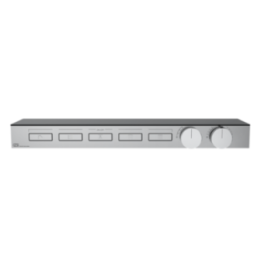 Bateria natryskowa termostatyczna z pięcioma funkcjami GESSI HI-FI SHELF chrom 63028031