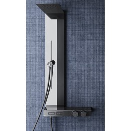 Zestaw natryskowy z baterią z dwiema funkcjami GESSI HI-FI COLUMN chrom 63043031