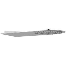 Deszczownica ścienna 55x30 cm GESSI TREMILLIMETRI stal szczotkowana 33071239