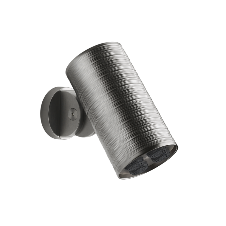 Głowica prysznicowa ścienna GESSI TRAME funkcja multi-spray stal szczotkowana 57241239