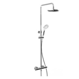 Zestaw prysznicowy z deszczownicą 20 cm GESSI chrom 35173031