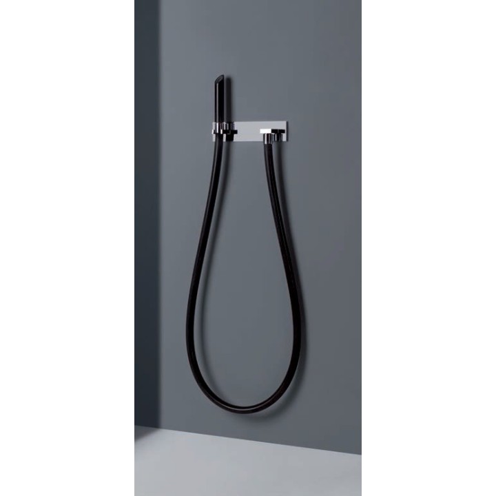 Zestaw natryskowy GESSI WATER TUBE KNEIPP czarny/chrom 32963031