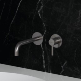 Bateria umywalkowa podtynkowa z wylewką 260 mm OMNIRES Y nikiel Y1215HLNI