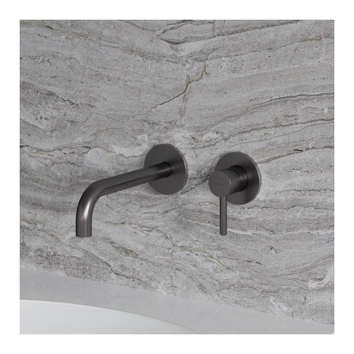 Bateria umywalkowa podtynkowa z wylewką 260 mm OMNIRES Y grafit Y1215HLGR