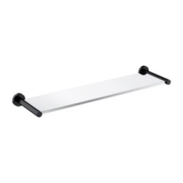Półka szklana OMNIRES MODERN PROJECT czarna MP60930BL