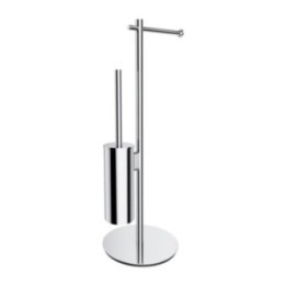 Stojak na papier i szczotkę toaletową OMNIRES MODERN PROJECT chrom MP60810CR
