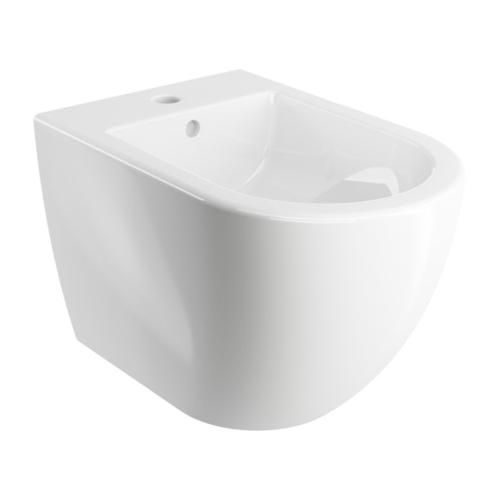 Bidet podwieszany 54x36,5 cm OMNIRES OTTAWA COMFORT biały połysk OTTAWACMBIBP