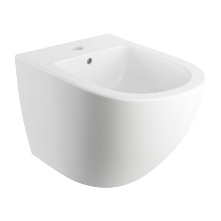 Bidet wiszący 49x37 cm OMNIRES OTTAWA biały mat OTTAWABIBM