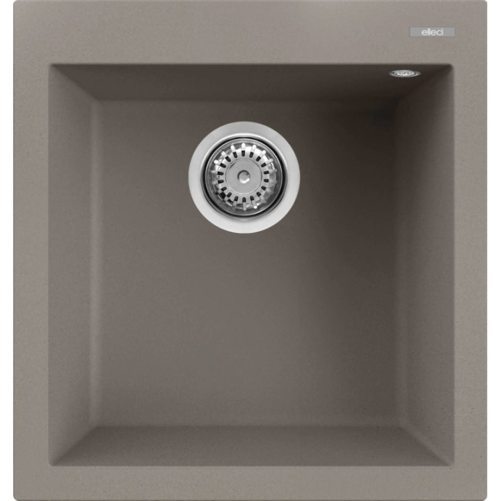 Zlewozmywak ELLECI QUADRA 102 KERATEK PLUS dove grey LKQ10293