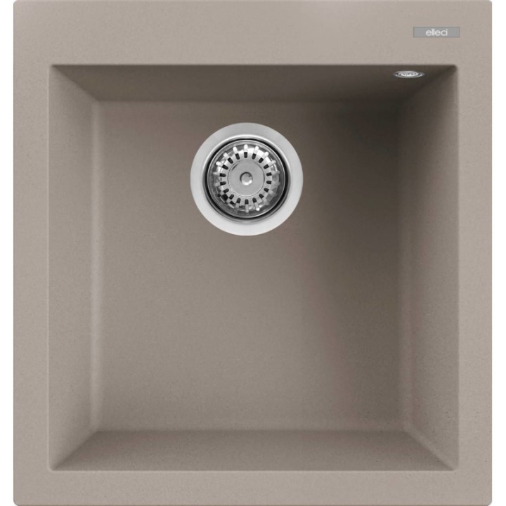 Zlewozmywak ELLECI QUADRA 102 GRANITEK tortora LGQ10243