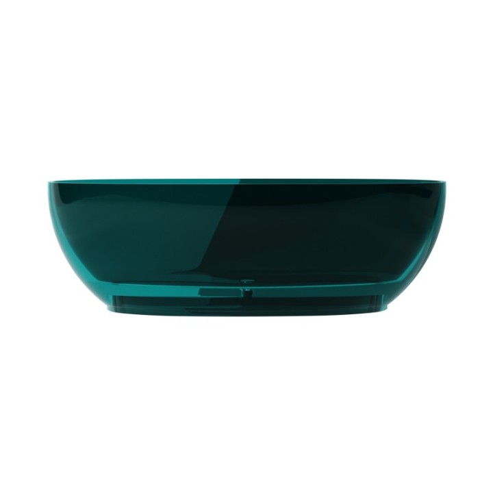 Wanna wolnostojąca 170x78 cm z syfonem chrom BESCO MEXA ocean breeze WAM-170-OBC