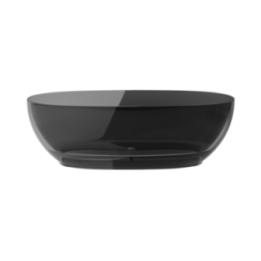 Wanna wolnostojąca 170x78 cm maskownica biała BESCO MEXA carbon grey WAM-170-CGW