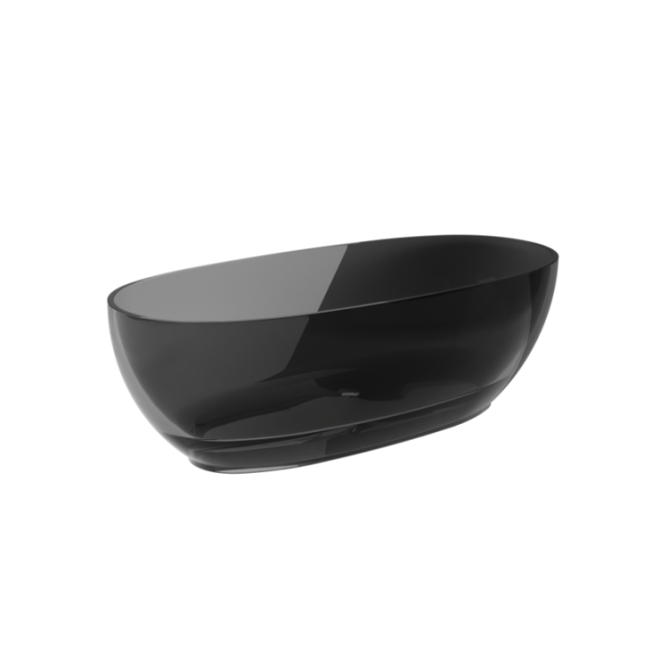 Wanna wolnostojąca 170x78 cm maskownica biała BESCO MEXA carbon grey WAM-170-CGW