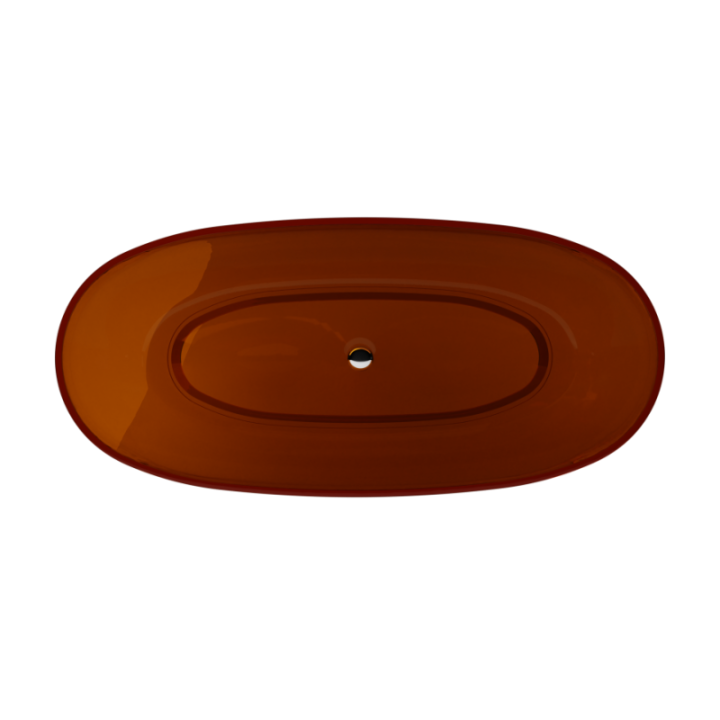 Wanna wolnostojąca 170x78 cm maskownica czarny mat BESCO MEXA earth rust WAM-170-ERB