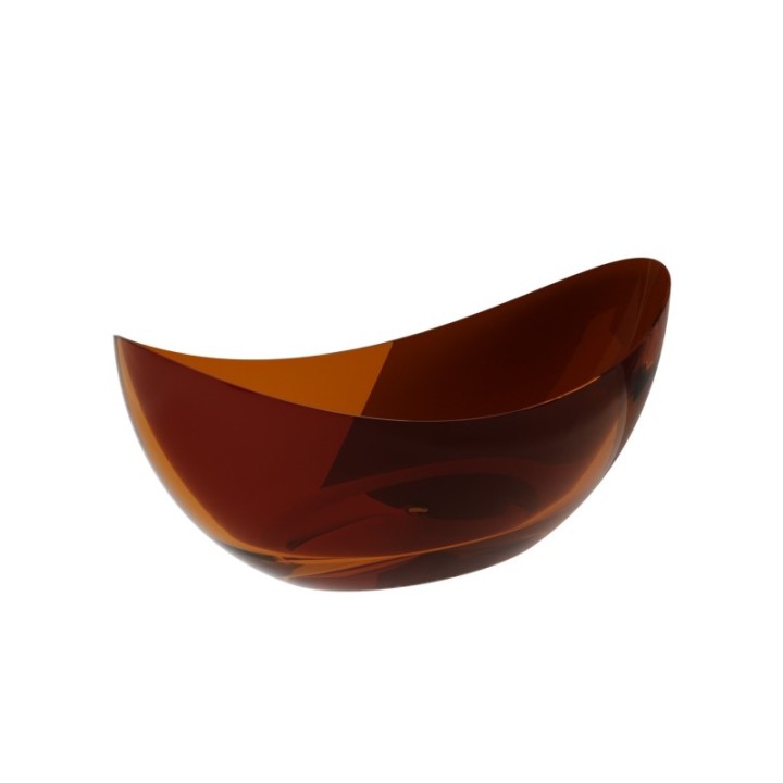 Wanna wolnostojąca 180x80 cm z syfonem chrom BESCO AXYA earth rust WAA-180-ERC